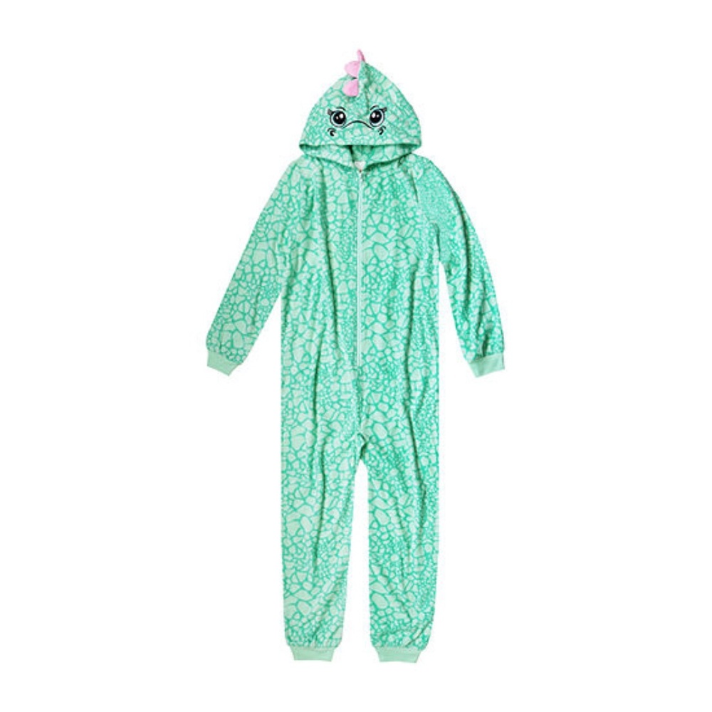 Arizona Dino Blanket Sleeper Pajama Girls 6-6x